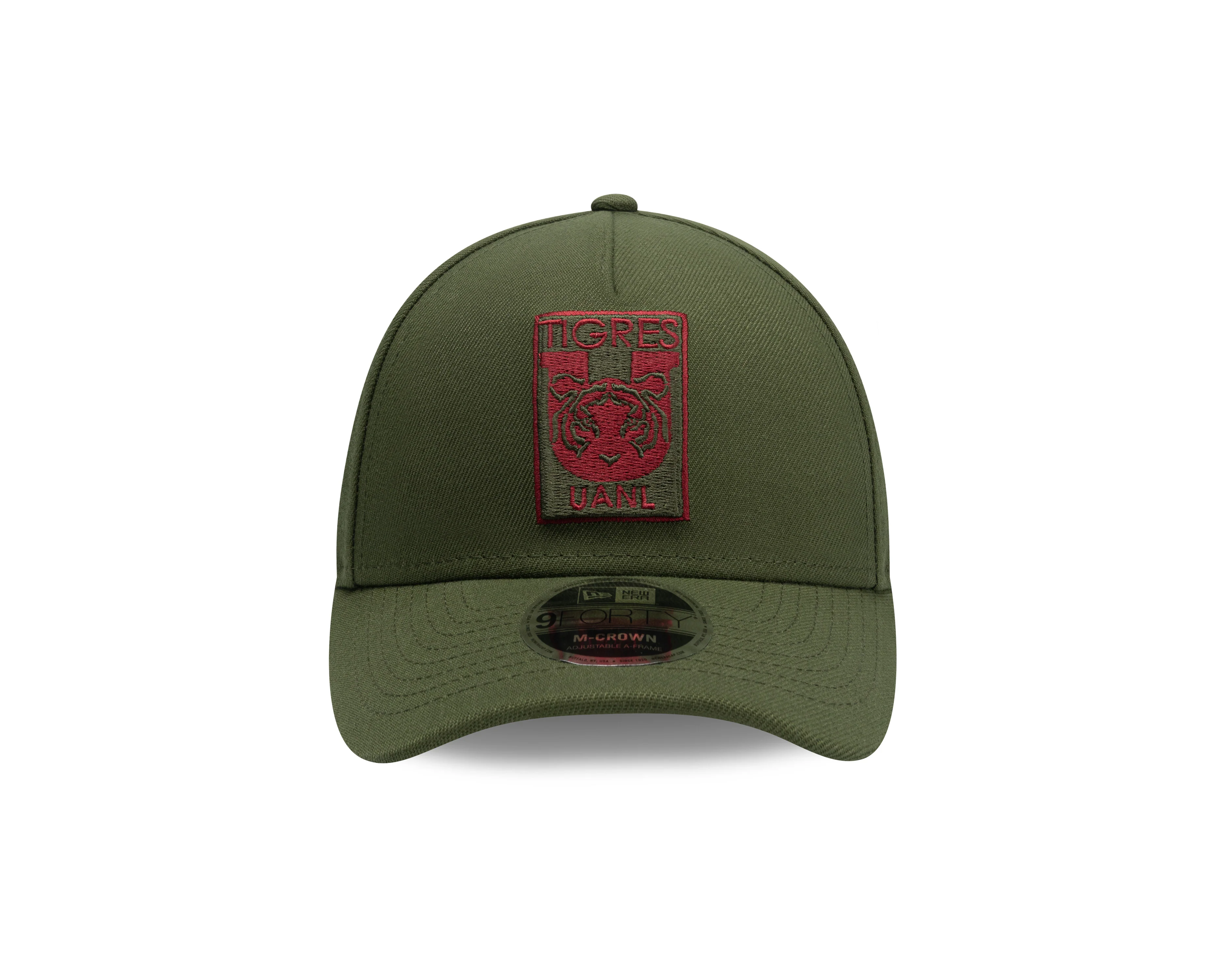 60792411 GORRA ESCUDO TIGRES OLIVA