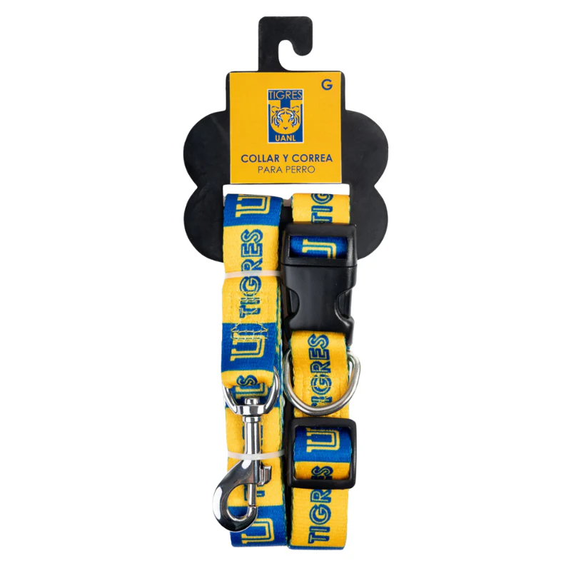 COLLAR Y CORREA GRANDE TIGRES