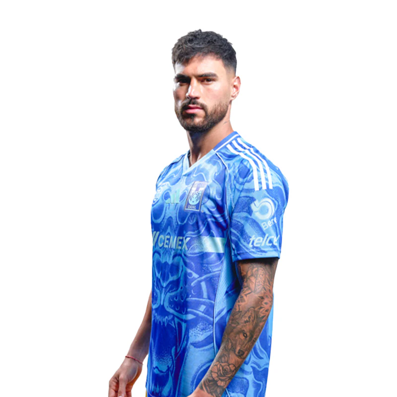 JJ2208 JERSEY TIGRES VISITA VERSION JUGADOR 2025/2026 - Image 3