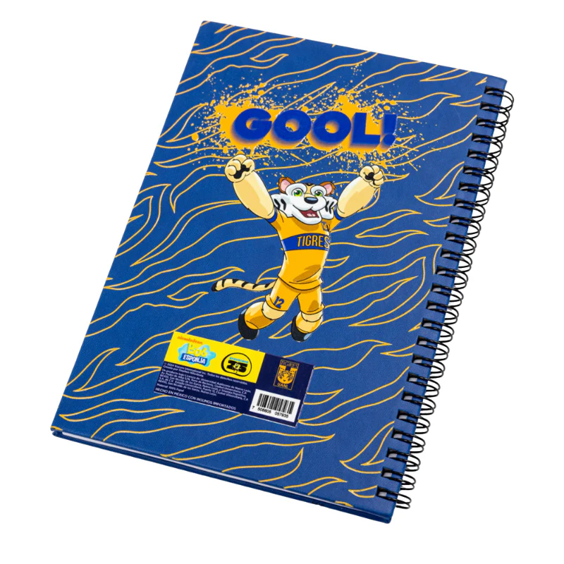 LIBRETA BOB ESPONJA TIGRES NICKELODEON - Image 2