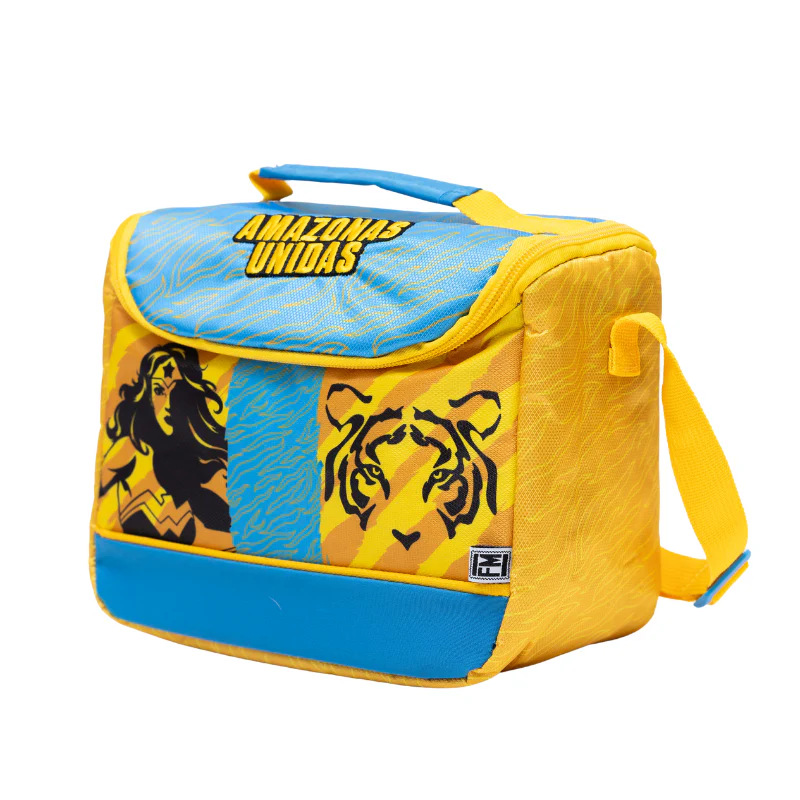 LONCHERA WONDER WOMAN X TIGRES AMARILLA - Image 2