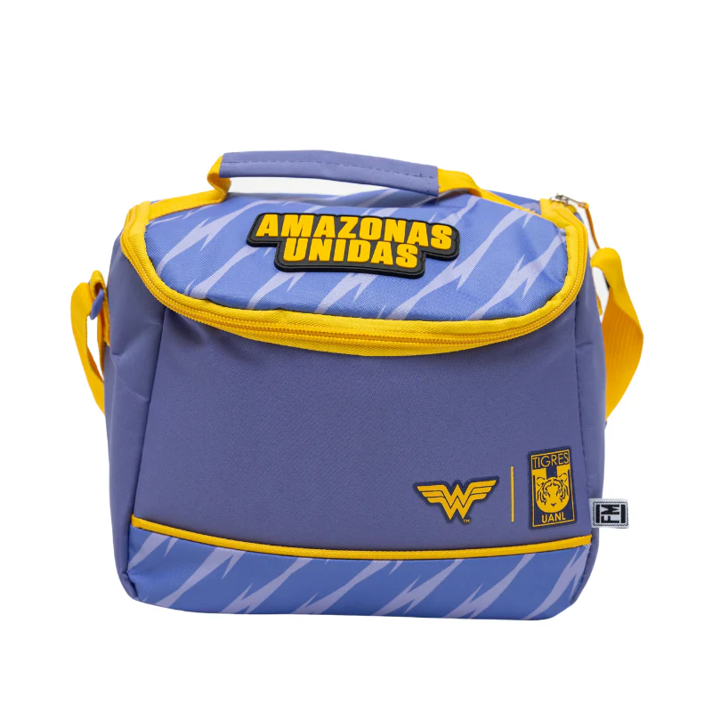 LONCHERA WONDER WOMAN X TIGRES LILA - Image 2