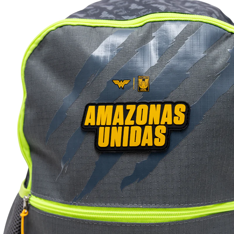 MOCHILA WONDER WOMAN X TIGRES GRIS - Image 6