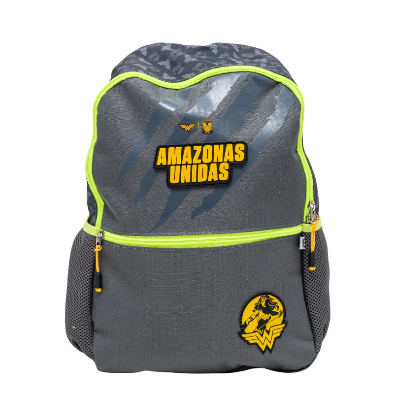 MOCHILA WONDER WOMAN X TIGRES GRIS - Image 8