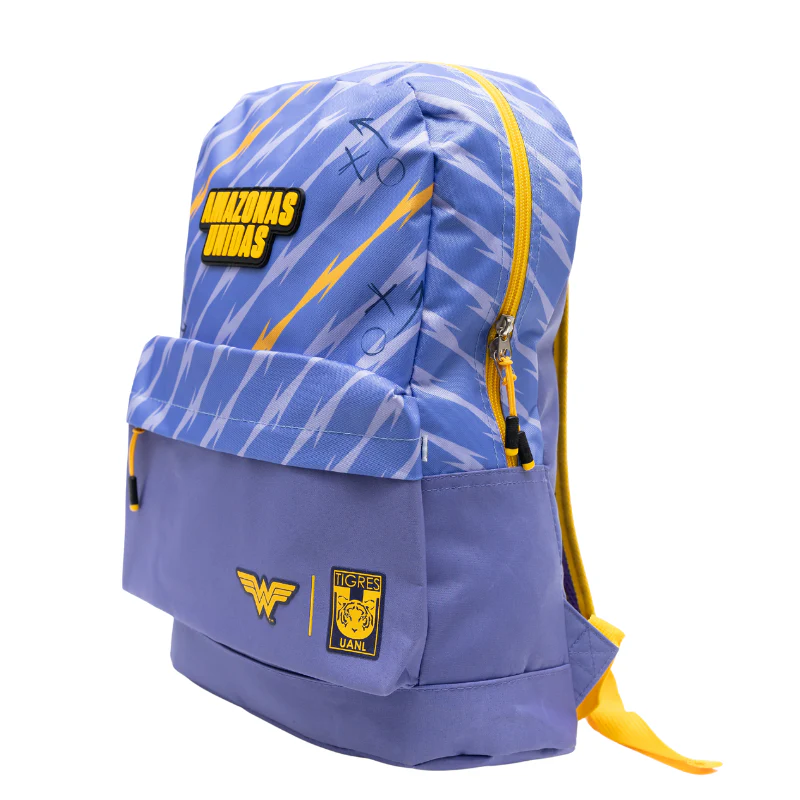 MOCHILA WONDER WOMAN X TIGRES LILA - Image 11