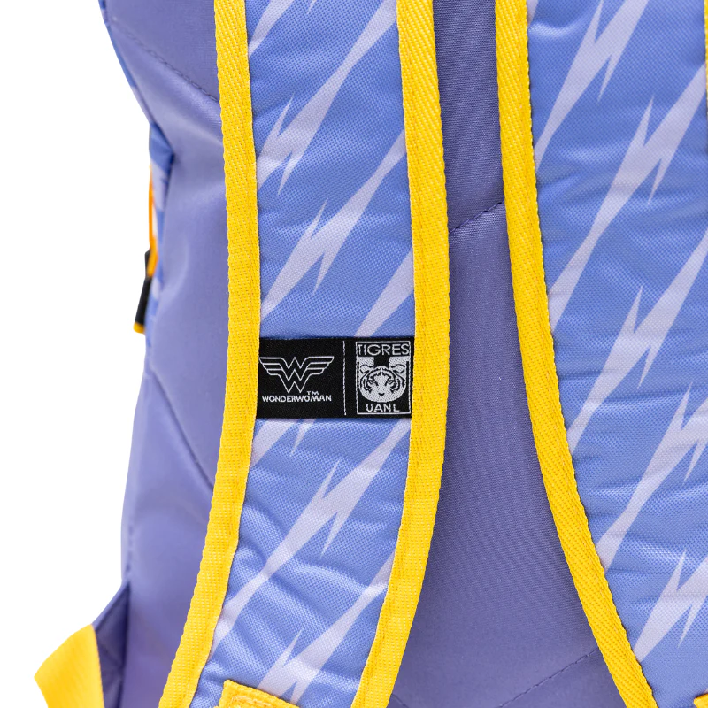 MOCHILA WONDER WOMAN X TIGRES LILA - Image 8