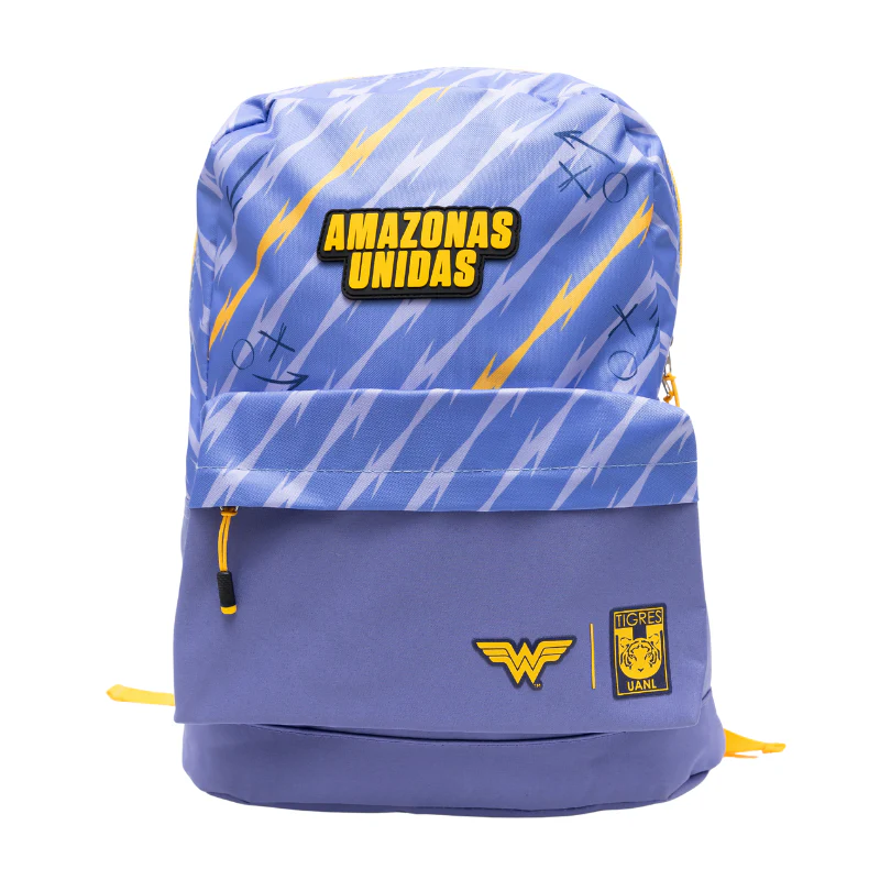MOCHILA WONDER WOMAN X TIGRES LILA - Image 9