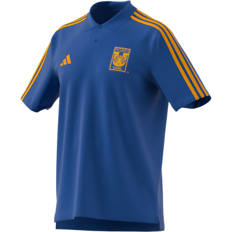 IT3910 POLO ADIDAS TIGRES AZUL LOGO 24/25