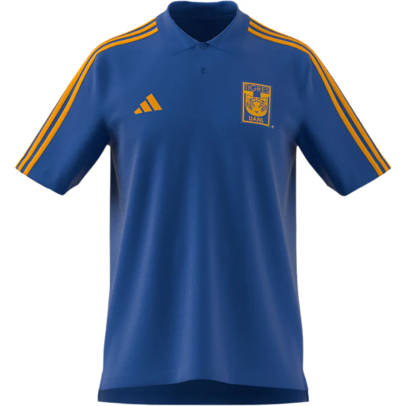 IT3910 POLO ADIDAS TIGRES AZUL LOGO 24/25 - Image 2
