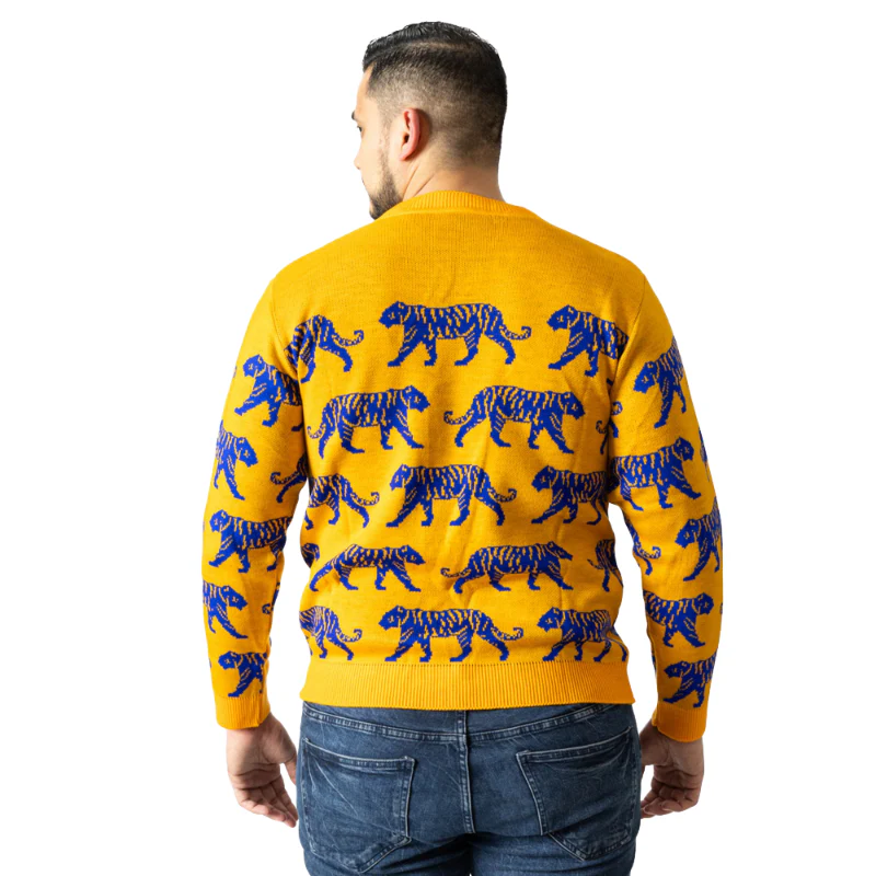 UGLY NAVIDEÑO TIGRES SILUETAS AMARILLO - Image 3